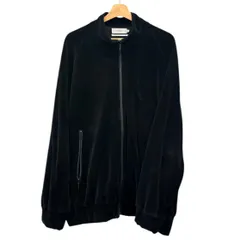 Graphpaper グラフペーパー 25AW Compact Velour Track Jacket GM253-70404 ベロアトラックジャケット 1 ブラック 15241のサムネイル