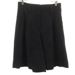 MICA&DEAL マイカアンドディール レース ショートパンツ 38 ブラック レディース 古着