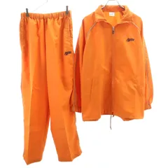 PUMA プーマ トレーニング ジャケット 上下 セットアップ O オレンジ メンズ 古着