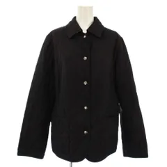 バーバリー ロンドン BURBERRY LONDON キルティングジャケット 中綿 ノバチェック 44 黒 ブラック FS759-711-09 /TK ■ECD001