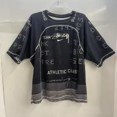 【中古】NIKE×STUSSY U NRG UV Top AOP M ブラック[92]