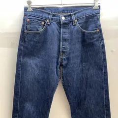 【中古】00s LEVI'S 501 ユーロ 濃紺 デニムパンツ W31[92]