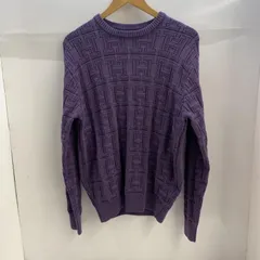 【中古】HUF セーター M パープル[92]