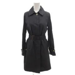 トラディショナルウェザーウェア Traditional Weatherwear トレンチコート ベルト ひざ丈 34 紺 ネイビー /FF ■ECTのサムネイル