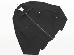 agnes b アニエスベー ジップアップ ジャケット size2/黒 ■◇ レディース