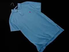 POLO RALPH LAUREN ポロ ラルフローレン CUSTOM FIT ポロシャツ sizeS/水色 ■◆ メンズ