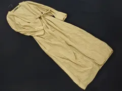 ZARA ザラ シワ加工 カシュクール ワンピース sizeXS/ライトカーキ ■◇ レディース