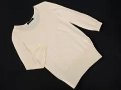 UNITED ARROWS ユナイテッドアローズ シルク混 カットソー アイボリー ■◇ レディース
