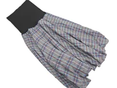 DOUBLE STANDARD CLOTHING ダブルスタンダードクロージング p kuku チェック ベアトップ ワンピース sizeF/グレー ■◇ レディースのサムネイル