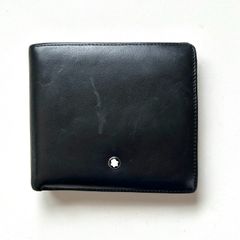 モンブラン Mont Blanc 二つ折り財布 ブラック