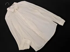 a.v.v アーヴェヴェ ストライプ シャツ sizeM/白ｘベージュ ■◇ レディース