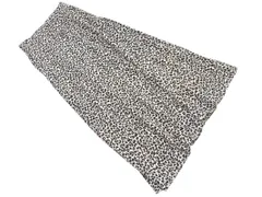 LOWRYS FARM ローリーズファーム レオパード柄 ロング スカート sizeF/白ｘ黒 ■◇ レディース