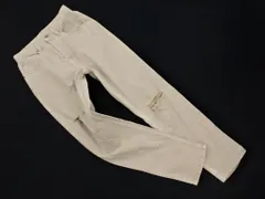 MURUA ムルーア クラッシュ加工 デニムパンツ sizeM/ベージュ ■◇ レディースのサムネイル