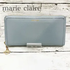 marie claire マリクレール ラウンドファスナー 長財布 88648 ブルー くすみブルー レディース 鞄 _208067のサムネイル