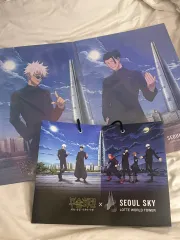 未開封新品) 呪術廻戦 五条（ゴジョー） 夏油（ゲトウ） SEOUL ソウル スカイ ポスター お買い物バッグ まとめ