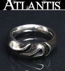 【広尾店】 ロンワンズ LONE ONES キスアンドフロー ティーリング size:11 約7.9g SV925 【18337】