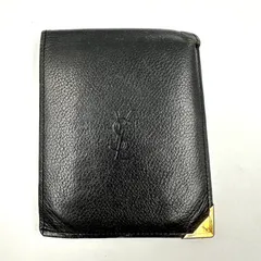 Yves Saint Laurent　イブサンローラン 二つ折り財布 レザー