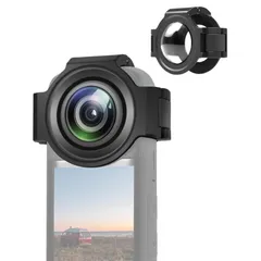 ルボナリエ Insta360 X3 対応 レンズカバー プロテクター 防水 傷防止 (ブラック レンズ) [ブラック レンズ]のサムネイル