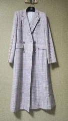 ウール100%ロングコート