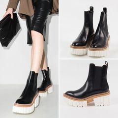 STELLA McCARTNEY チェルシーブーツ 1006/BLACK 37☆ - メルカリ
