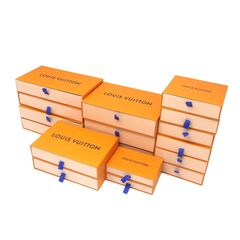 ルイヴィトン 空き箱 17個セット 財布・小物 ギフトボックス オレンジ