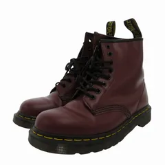 ドクターマーチン DR.MARTENS 1460 8ホールブーツ ショート レザー レースアップ US8 7 チェリーレッド 赤 10072600 /FF ■GY19