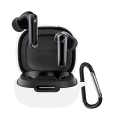 【新品】 YAODLE For Anker Soundcore P40i 用 ケース カバー P40i用保護カバー 保護ケース シリコンケース 装着充電可能 全面保護 落下防止 キズ防止 耐衝撃 防塵 軽量 収納 カラビナ付き(ホワイト) 0