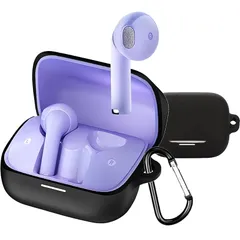 【新品】 INIAYOH For Anker Soundcore K20i 保護ケース Anker Soundcore K20i ケース カラビナ付き 耐衝撃 超薄型 防水防塵 充電可能 落下防止（ブラック） 1