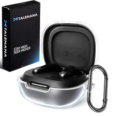 【新品】 TALENANA for Anker Soundcore P40iケース クリア 保護カバー TPU素材 防水 キズ防止 保護ケース 装着充電可能 落下防止 耐衝撃 全面保護 カラビナ付き Anker Soundcore P40i 対応(クリア) 1