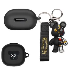 【新品】 [KOMININA] Anker Soundcore P40i 用 ケース ワイヤレス イヤホンケース Soundcore P40i 用 カバー 装着充電可能 イヤホンカバー キズ防止 耐衝撃 防水 防塵 シリコン ヘッドホンケース 可愛い キー 1