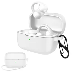 【新品】 For Anker Soundcore C50i ケース [HVUYAL] 紛失防止用のフックを搭載した 軽量 キズ防止 防塵 傷つきにくい 柔らかなシリカゲルのスポーツクールなデザイン 衝撃 吸収 スリム ソフト ケースカバー 落下防止保護(ホ 1