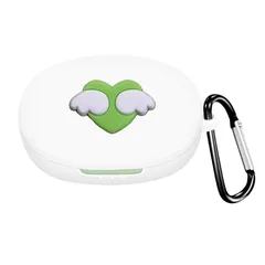 【新品】 YIQIAINI ヘッドホンケース Anker Soundcore Life P2 mini用のケース カバー シリコン素材 一体型 ワイヤレス イヤホンケース Soundcore Life P2 mini対応 かわいい 漫画 保護カバー (St 1