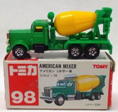 トミカ No.98 アメリカン ミキサー車 日本製 - メルカリ