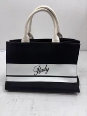 送料無料h12583 Rady レディー トートバッグ 黒 白 レディース