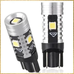 ☆彡送料無料でお届け☆彡300lm / 6500K M's Basic by IPF ポジションランプ LED 車用 T10 300lm 6500K ホワイト 12V用 2本入 車検対応 ノイズ対策済 全方向照射 定電流回路内蔵 明るさ純正球比6倍 AMZ-P