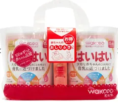 【新品・未開封品】和光堂 レーベンス ミルク はいはい ( 810g×2缶 )　賞味期限2027年4月30日 おしりふき付 の お得な パック