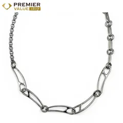 エルメス シェーヌ・ダンクル パンクネックレス 42㎝ シルバー925