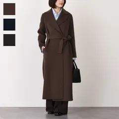 S Max Mara エス マックスマーラ POLDO ピュア ヴァージンウール ダブルフェイス コート 2619011061600 レディース ブラウン  ロング 秋冬