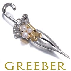 MIKIMOTO ミキモト 真珠 ベビーパール ブローチ 3珠 シルバー - メルカリ