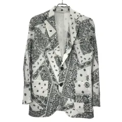 1piu1uguale3 ウノピゥウノウグァーレトレ BANDANA JACKET バンダナジャケット MRB351 POE070 ホワイト 3のサムネイル