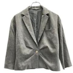 theory luxe セオリーリュクス Loro Piana ウールジャケット 03-1404145 グレー 38