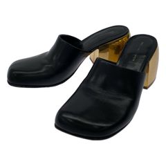 限定価格！DRIES VAN NOTEN レザー サンダル ミュール 38 - メルカリ