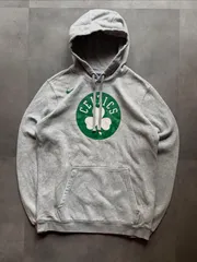 NIKE×NBA セルティックス ロゴ プルオーバーパーカー グレー M