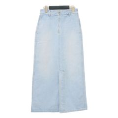 cafune Aライン ロング デニム スカート 2026夏春 36ブルー - メルカリ
