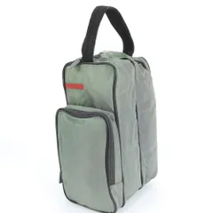 美品 プラダ プラダスポーツ ナイロン セカンドバッグ ポーチ 通勤 ビジネス 紳士 メンズ REM DP17-7【中古】