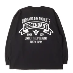 DESCENDANT ディセンダント Tシャツ ブラック 黒 サイズ:2 | 21AW オーセンティックロゴ ロングスリーブ Tシャツ (AUTHENTIC DESIGN LS) | トップス カットソー 長袖【メンズ】【中古】のサムネイル