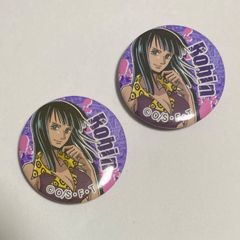 限定品】 ワンピース 缶バッジ ニコ・ロビン 約7cm - メルカリ