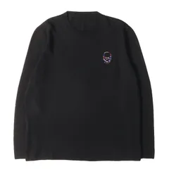 【美品】lucien pellat-finet ルシアンペラフィネ ニット ブラック 黒 サイズ:L | ラインストーン スカル ウール/カシミヤ クルーネック ニット | イタリア製 | トップス セーター【メンズ】【中古】のサムネイル