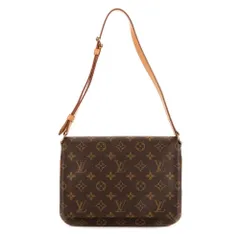 [中古] LOUIS VUITTON ルイヴィトンミュゼット タンゴ茶色モノグラムキャンバスA