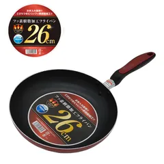 【限定品】26cm ふっ素樹脂加工フライパン ガス火専用 ヒラノ 軽量タイプ 焦げ付きにくい 調理器具 23022